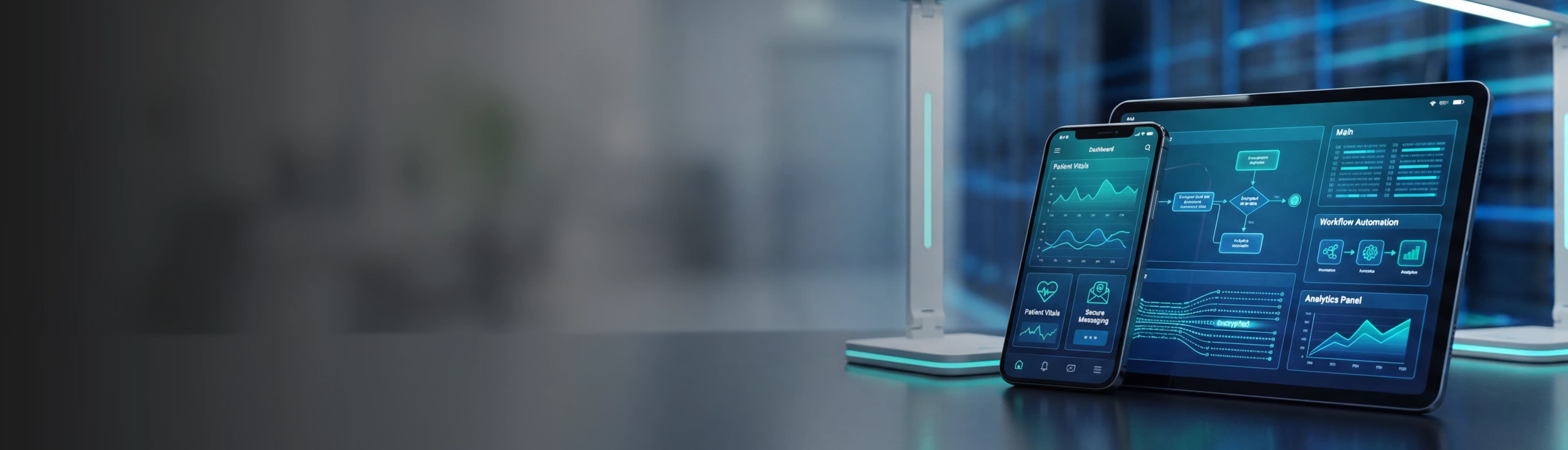 IT Services for Healthcare Startups Banner