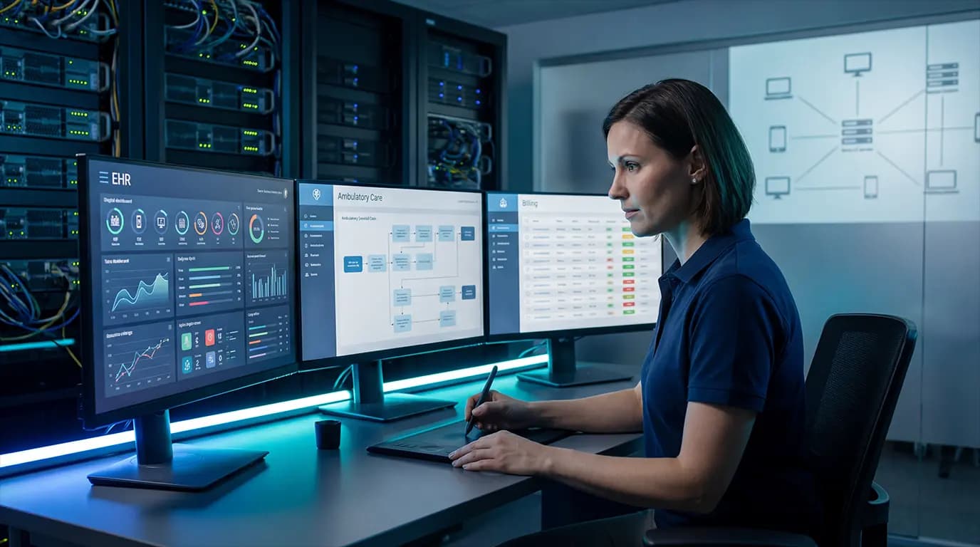 Modern Medical Center IT Infrastructure