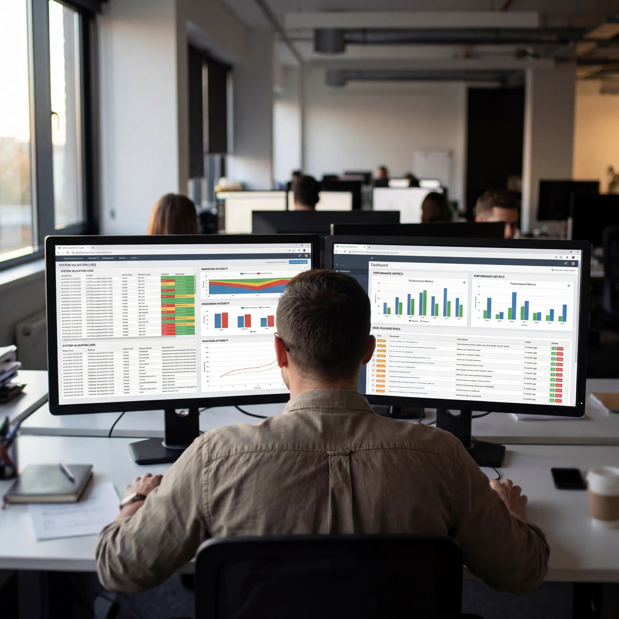 Post migration analytics process