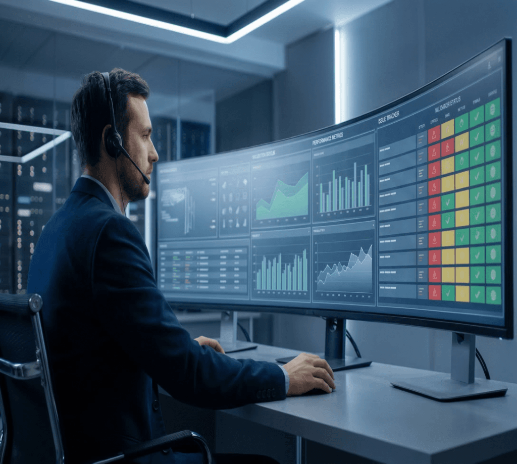 Post migration analytics process