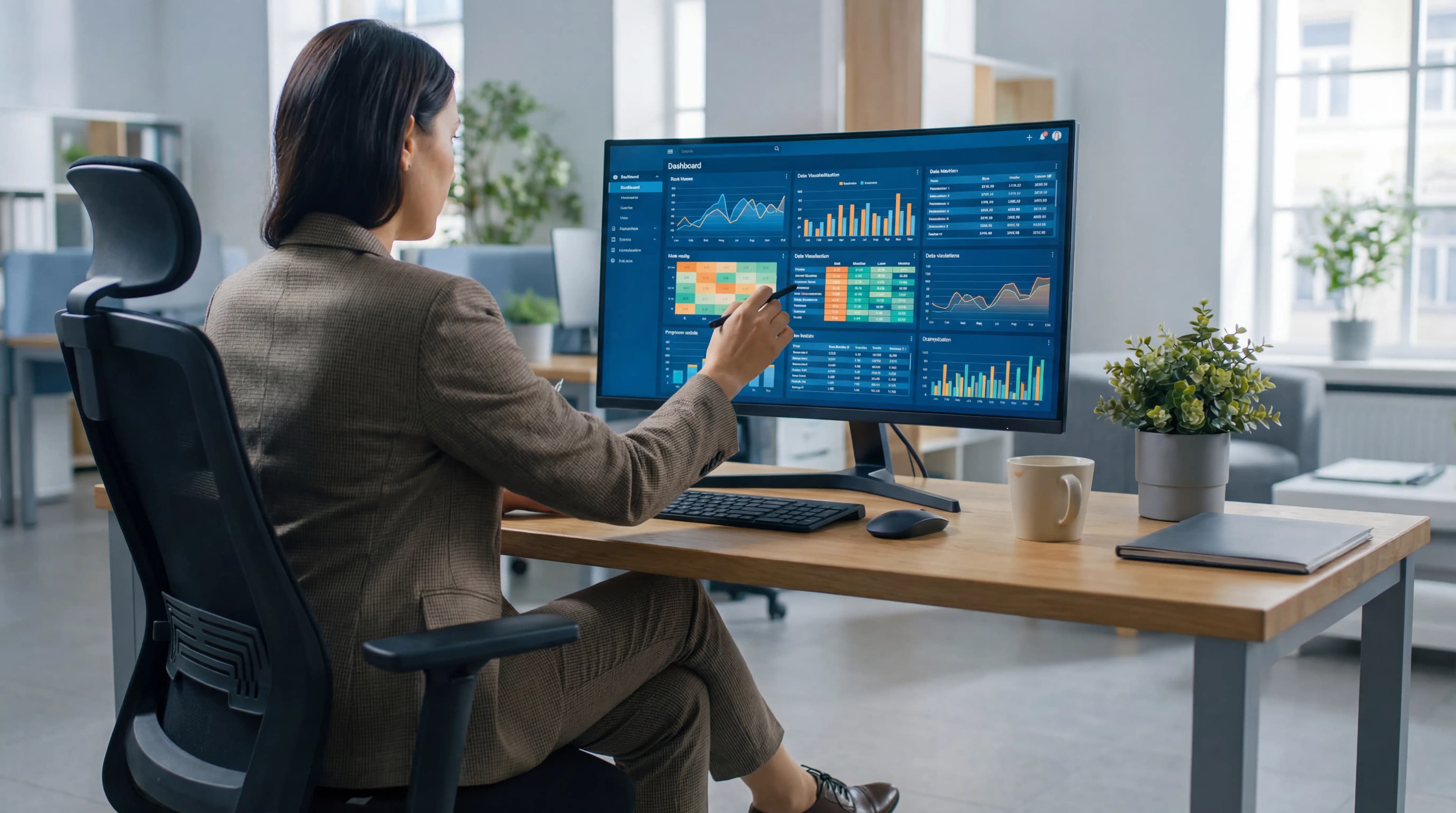 Reporting and insights for post migration analytics