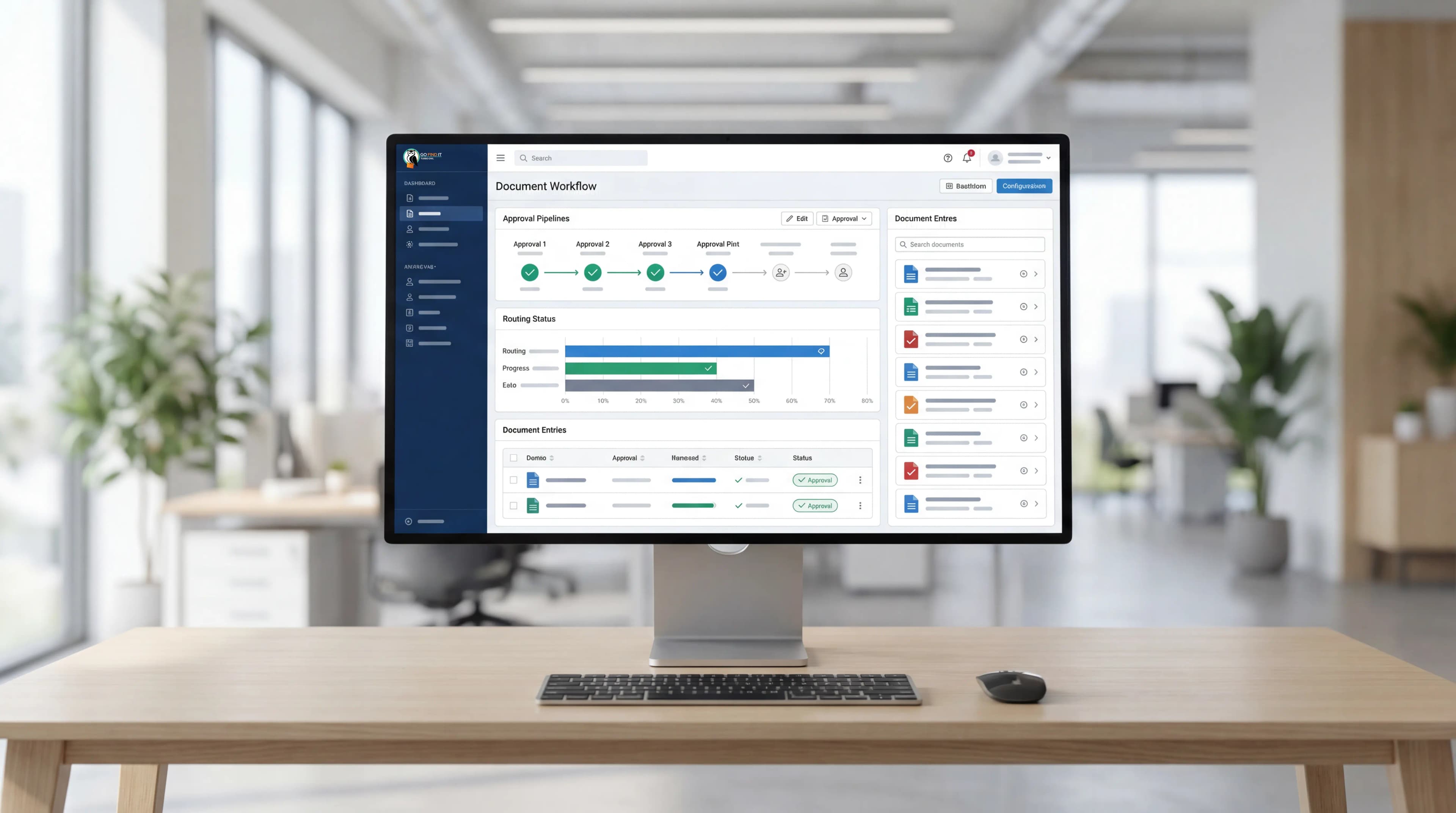 Turbo Owl document workflow dashboard preview