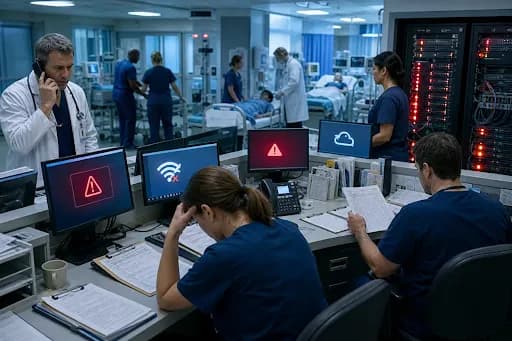 What Causes IT Downtime in Hospitals